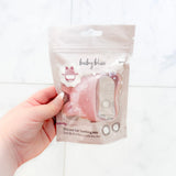 Cat Silicone Teething Mitt - Dusty Pink