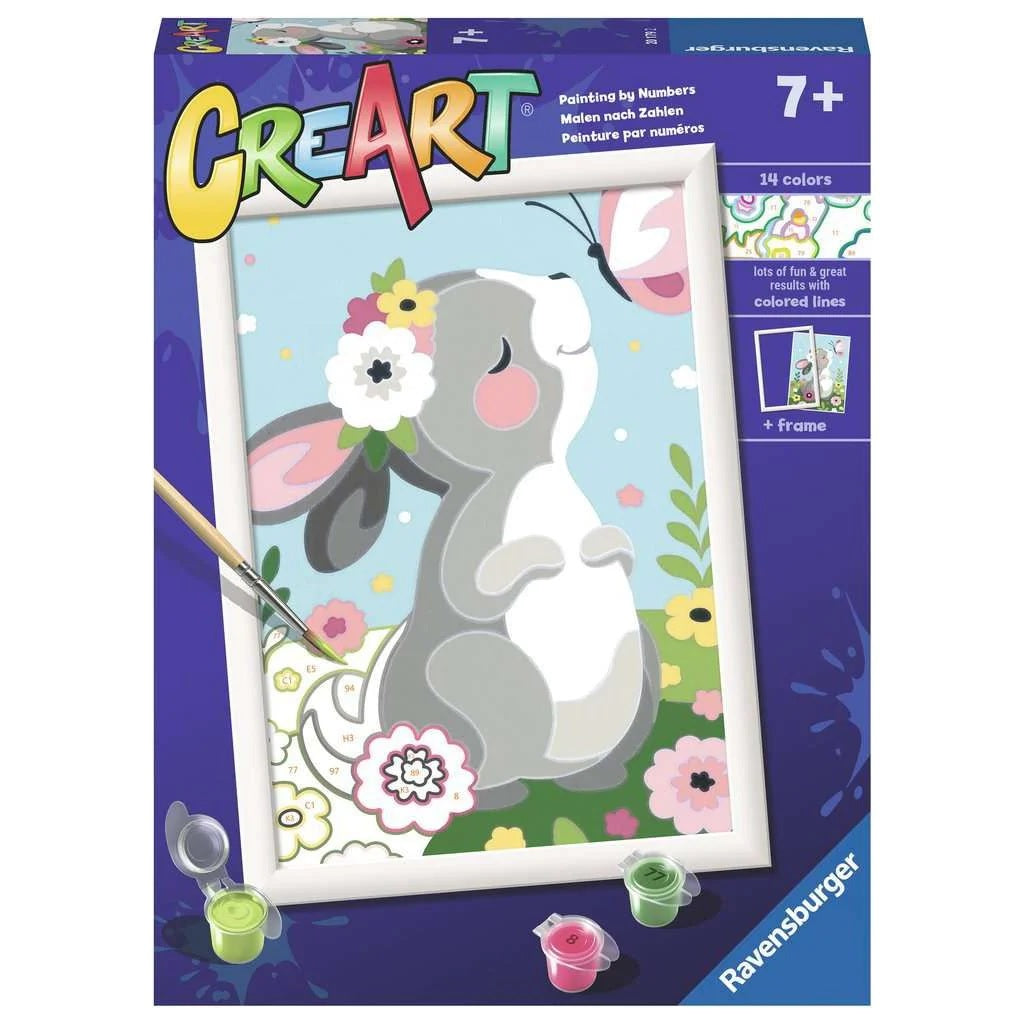 Ravensburger CreArt Painting by Numbers - Beautiful Bunny