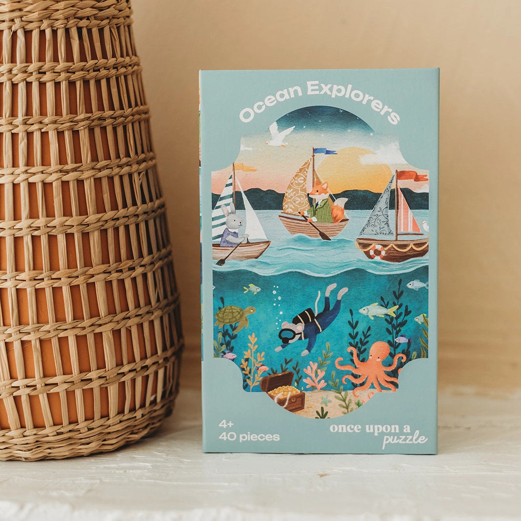 Once Upon a Puzzle - Ocean Explorers 40 Piece Mini