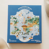 Once Upon a Puzzle - Around the World! A Look & Find Adventure 100 Piece