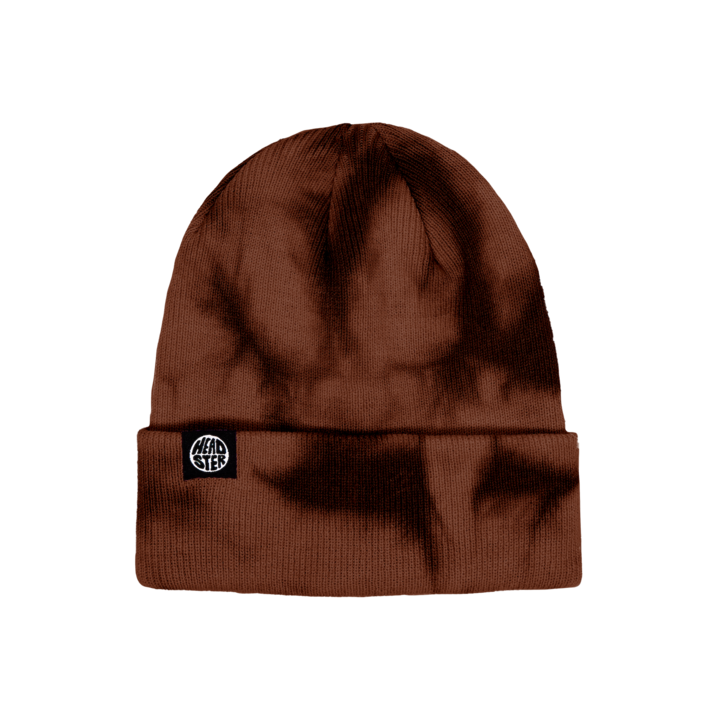 Headster Tie Dye Beanie (Ginger Cookie)