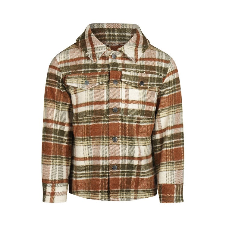 Koko Noko boys‘ blouse green checked