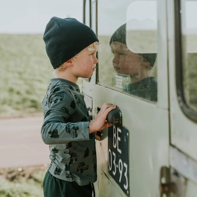 Koko Noko Boys’ Long-Sleeved Top - Green, Off-Road Vehicles