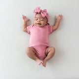 Kyte Baby Knotted Bow Headband - Apple Blossom