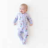 Kyte Baby Zippered Footie in Mermaid