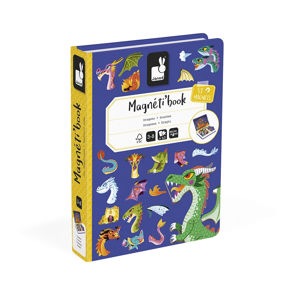 Janod Magnetibooks - Dragons