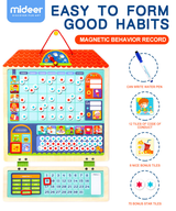 Mideer Magnetic Responsibility Chart Board
