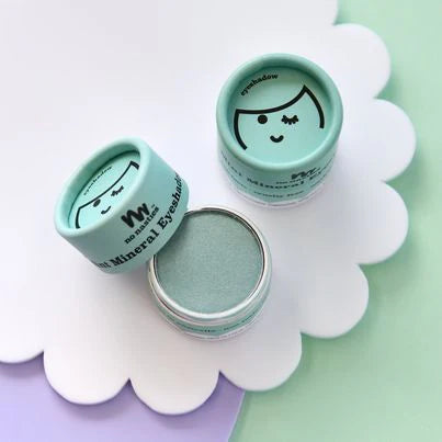 No Nasties Eco Natural Kids Makeup Pressed Powder - Minty