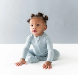 Kyte Baby Zippered Footie in Fog