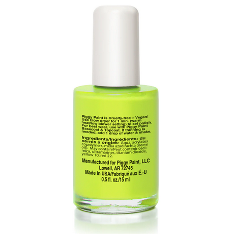Piggy Paint nail polish - Lime Time