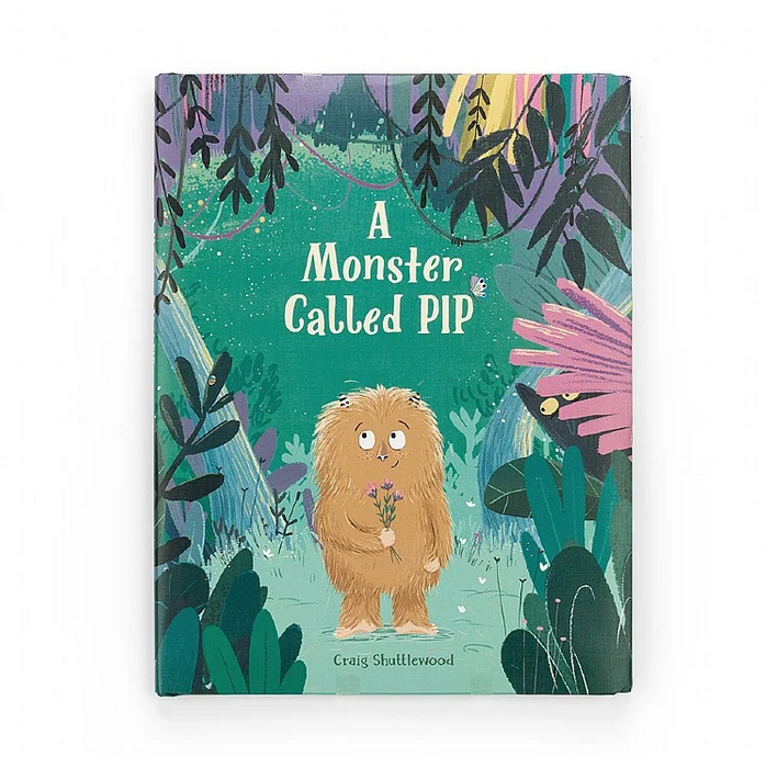 Jellycat A Monster Called PIP book