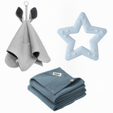 BIBS Baby Shower Gift Set - Baby Blue