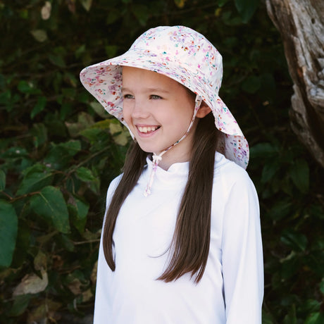 Jan & Jul Kids Cotton Adventure Hats - Pretty Petals