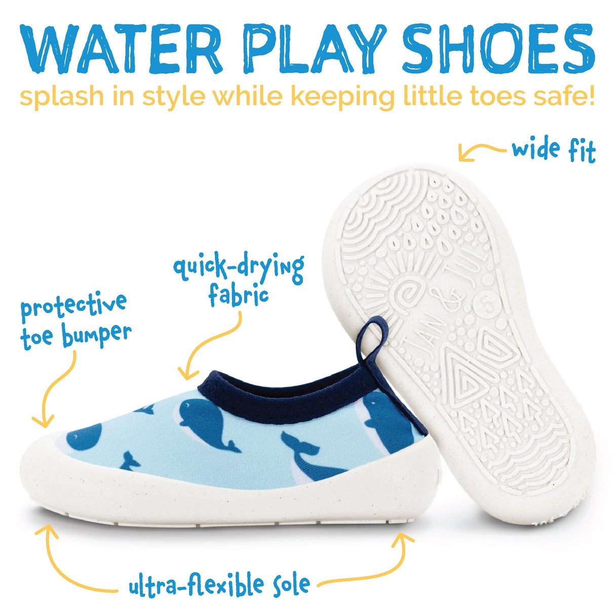 Jan & Jul Kids Water Shoes | Dino Buddies