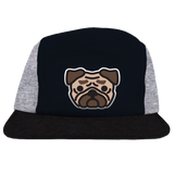 Whistle & Flute Kawaii Pug Camp Cap